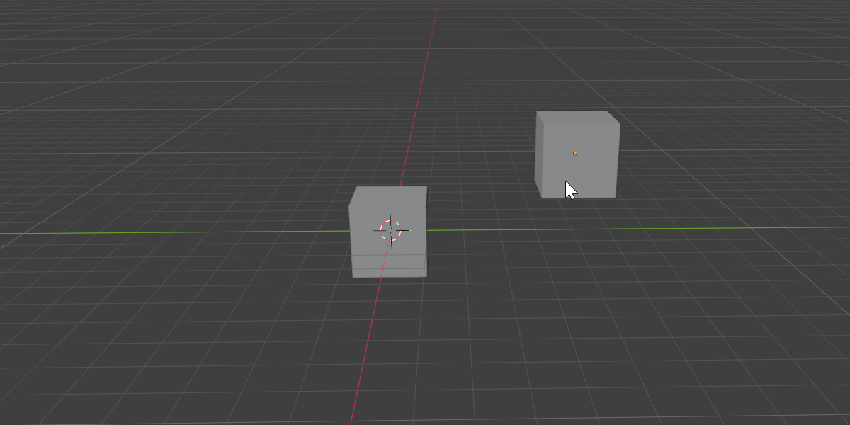 Object Mode mirror gizmo